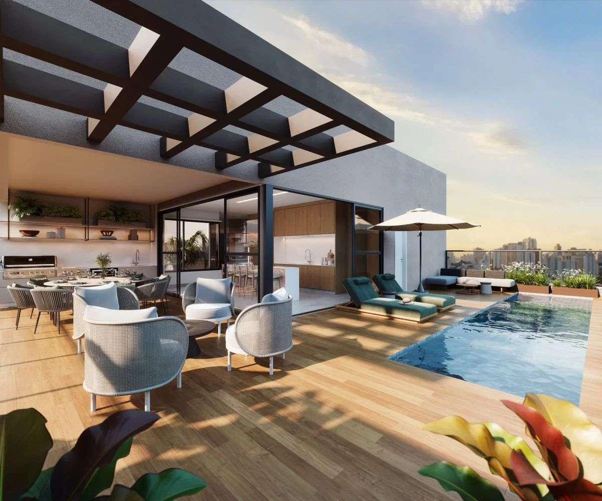 Cobertura duplex com 663,74m²,  4 suítes e 6 vagas à venda em São Paulo, Jardins - Meu Imóvel Online