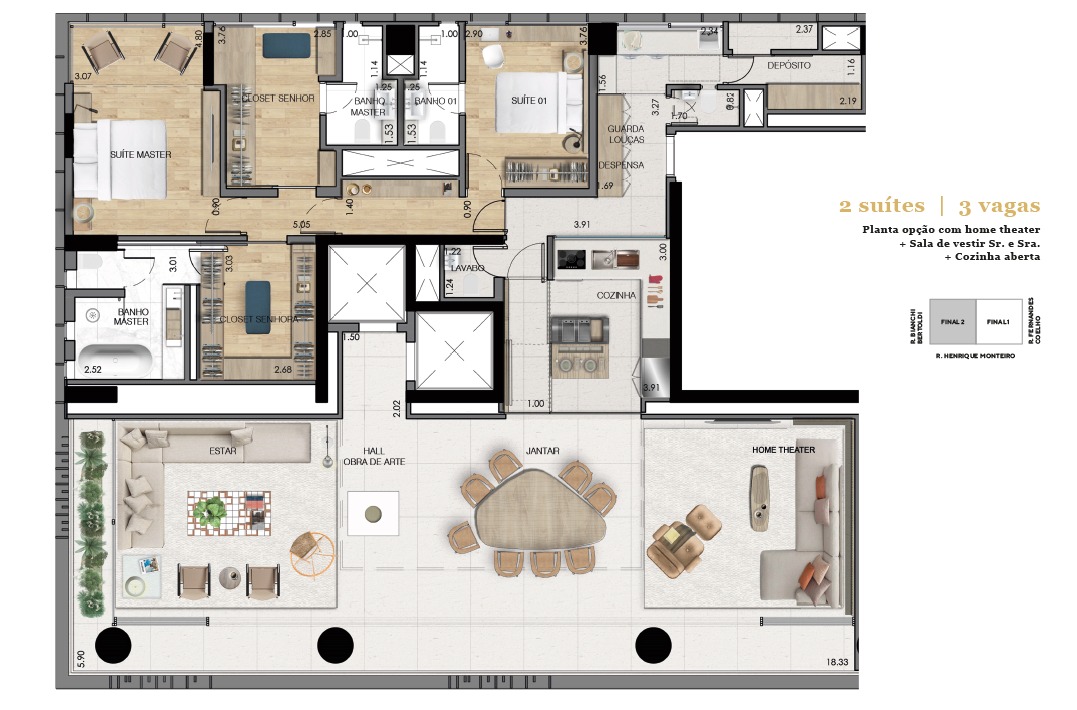 Planta -  - Meu Imóvel Online