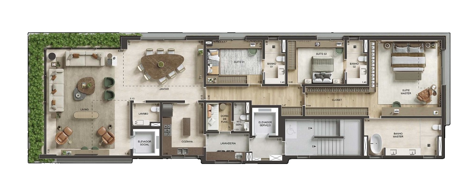 Planta -  - Meu Imóvel Online