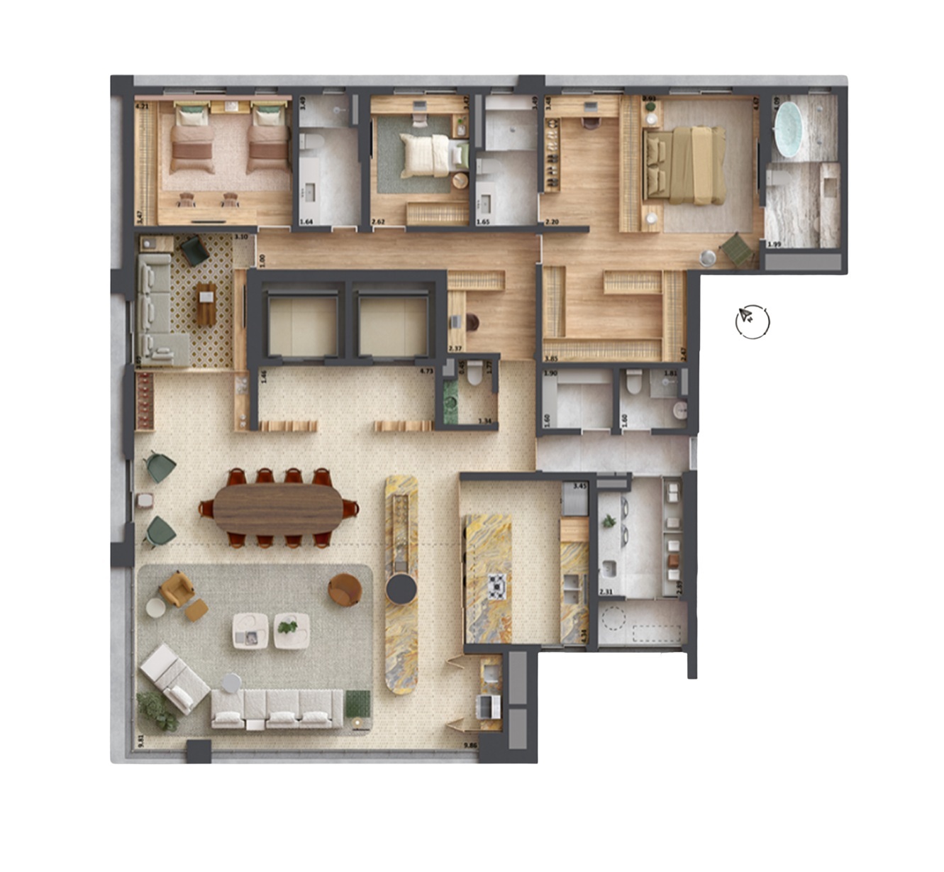 Planta -  - Meu Imóvel Online