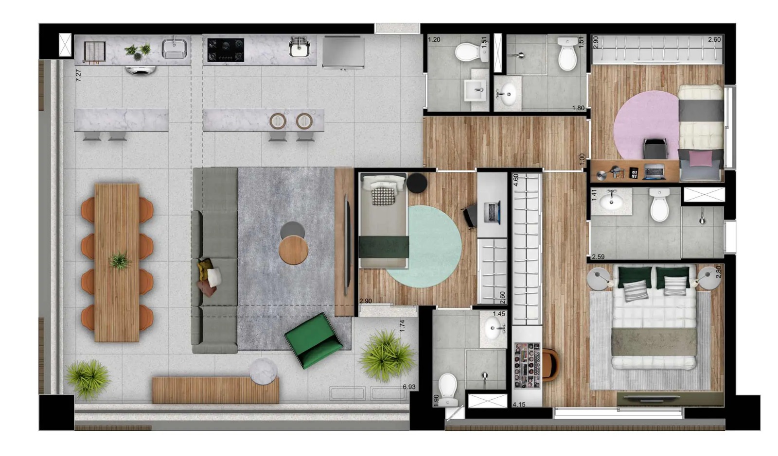 Planta -  - Meu Imóvel Online