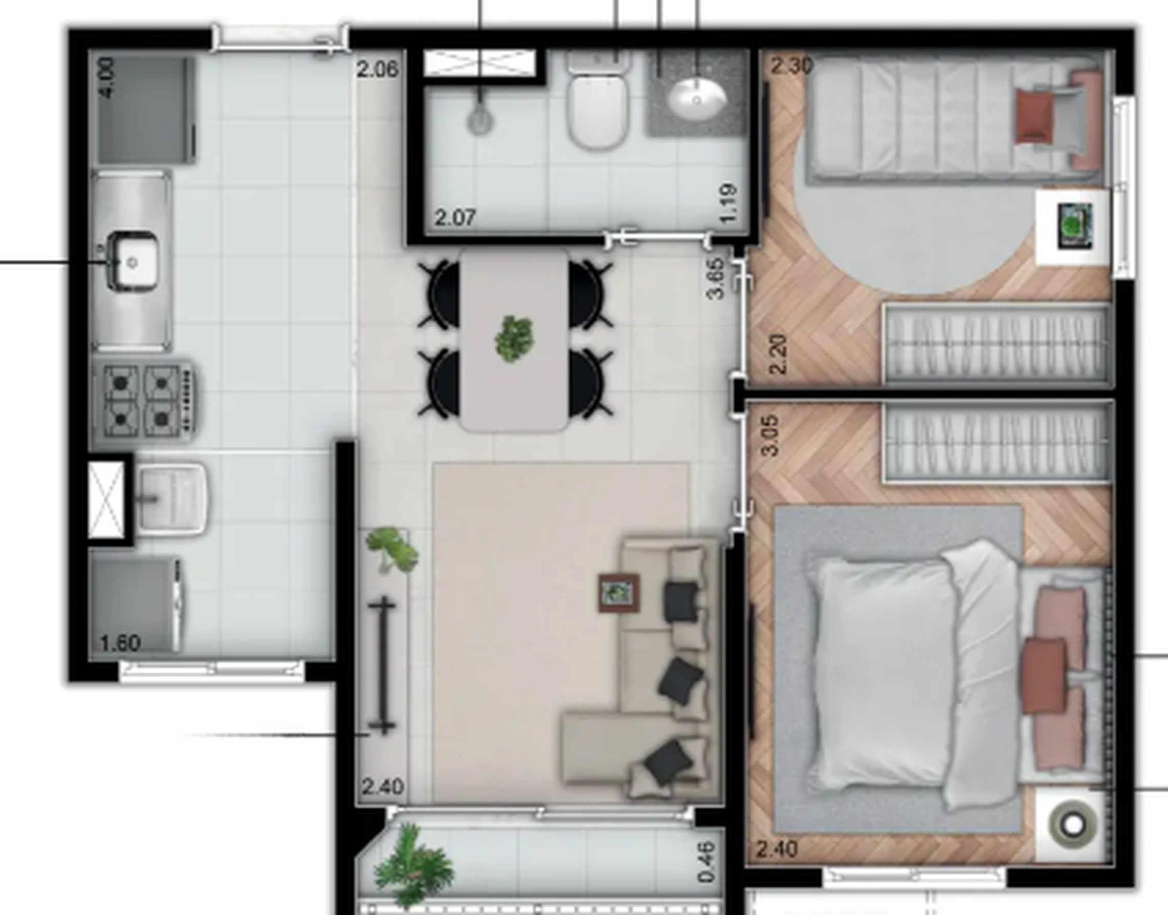 Planta -  - Meu Imóvel Online