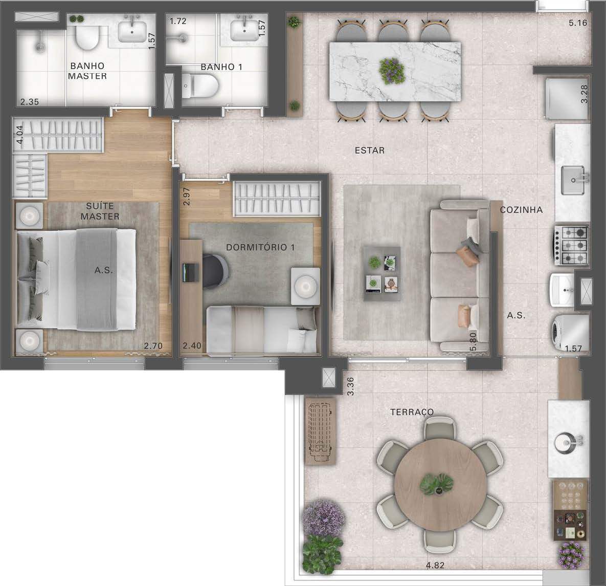 Planta -  - Meu Imóvel Online