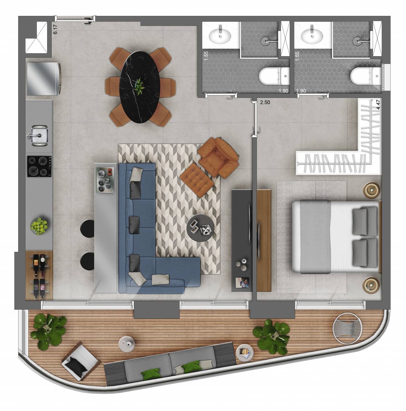 Planta -  - Meu Imóvel Online