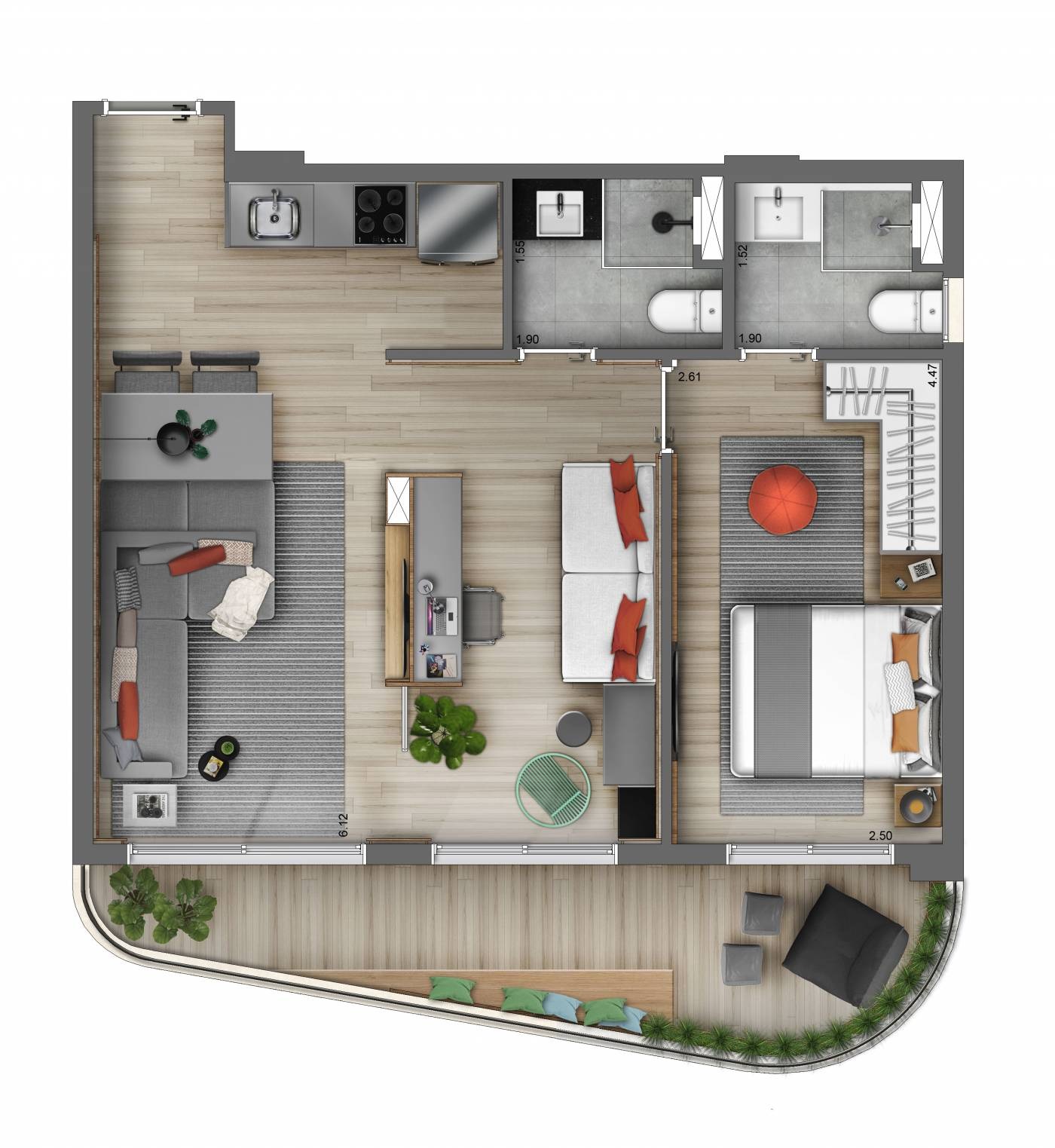 Planta -  - Meu Imóvel Online