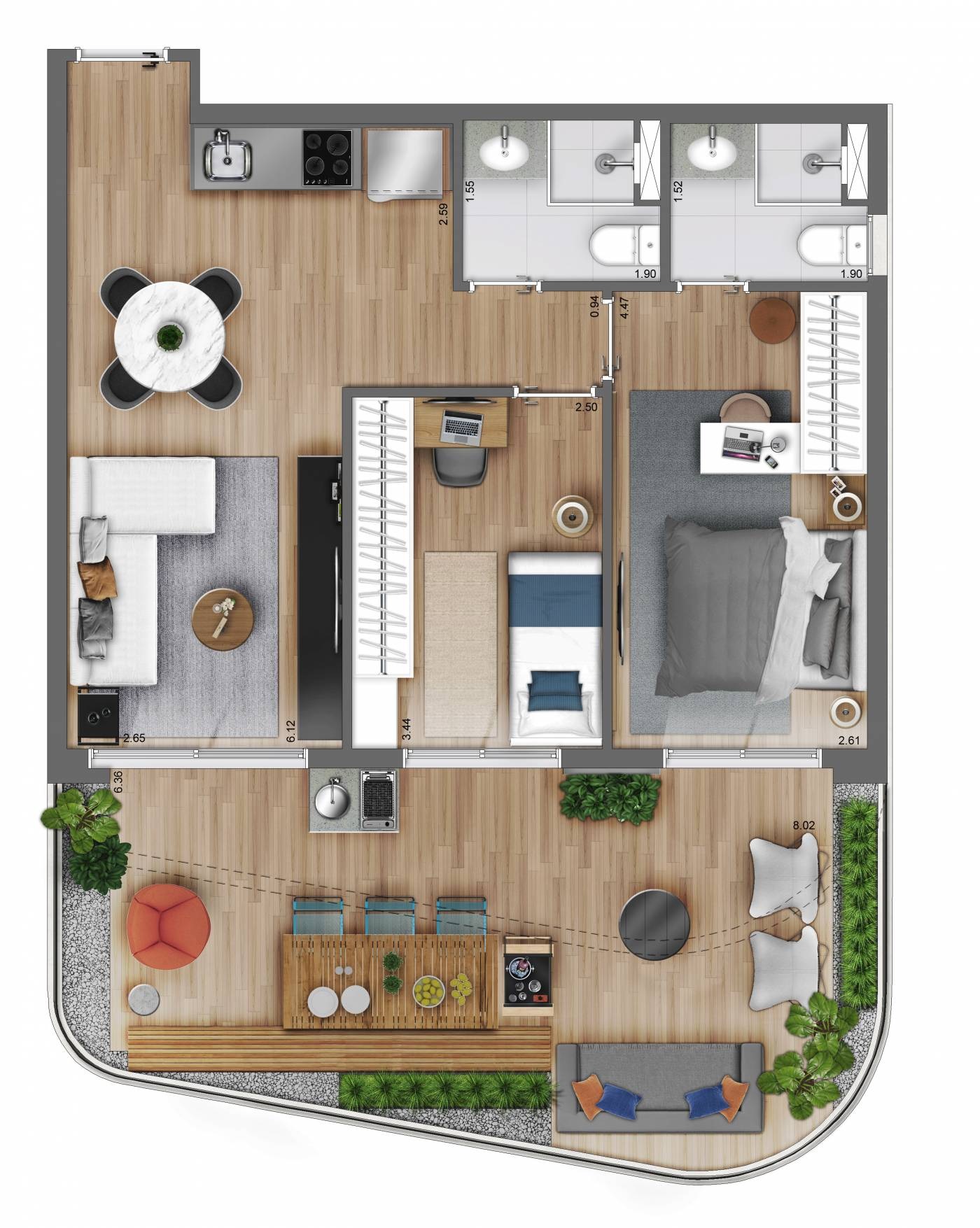 Planta -  - Meu Imóvel Online