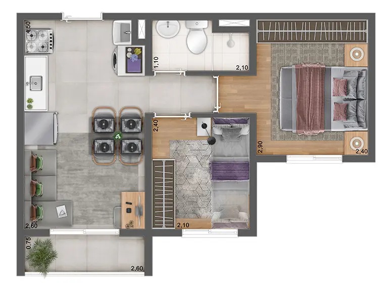 Planta -  - Meu Imóvel Online