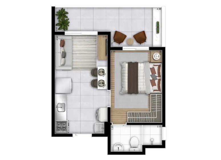 Planta -  - Meu Imóvel Online