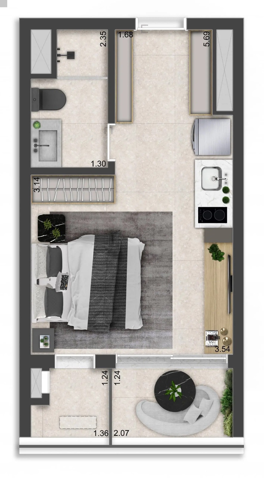 Planta -  - Meu Imóvel Online