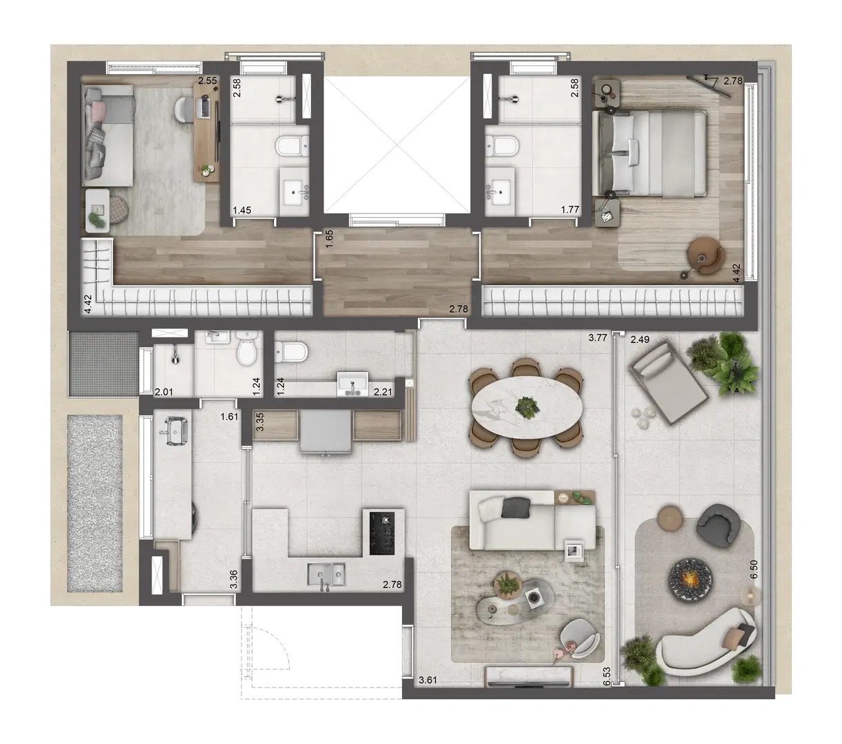 Planta -  - Meu Imóvel Online