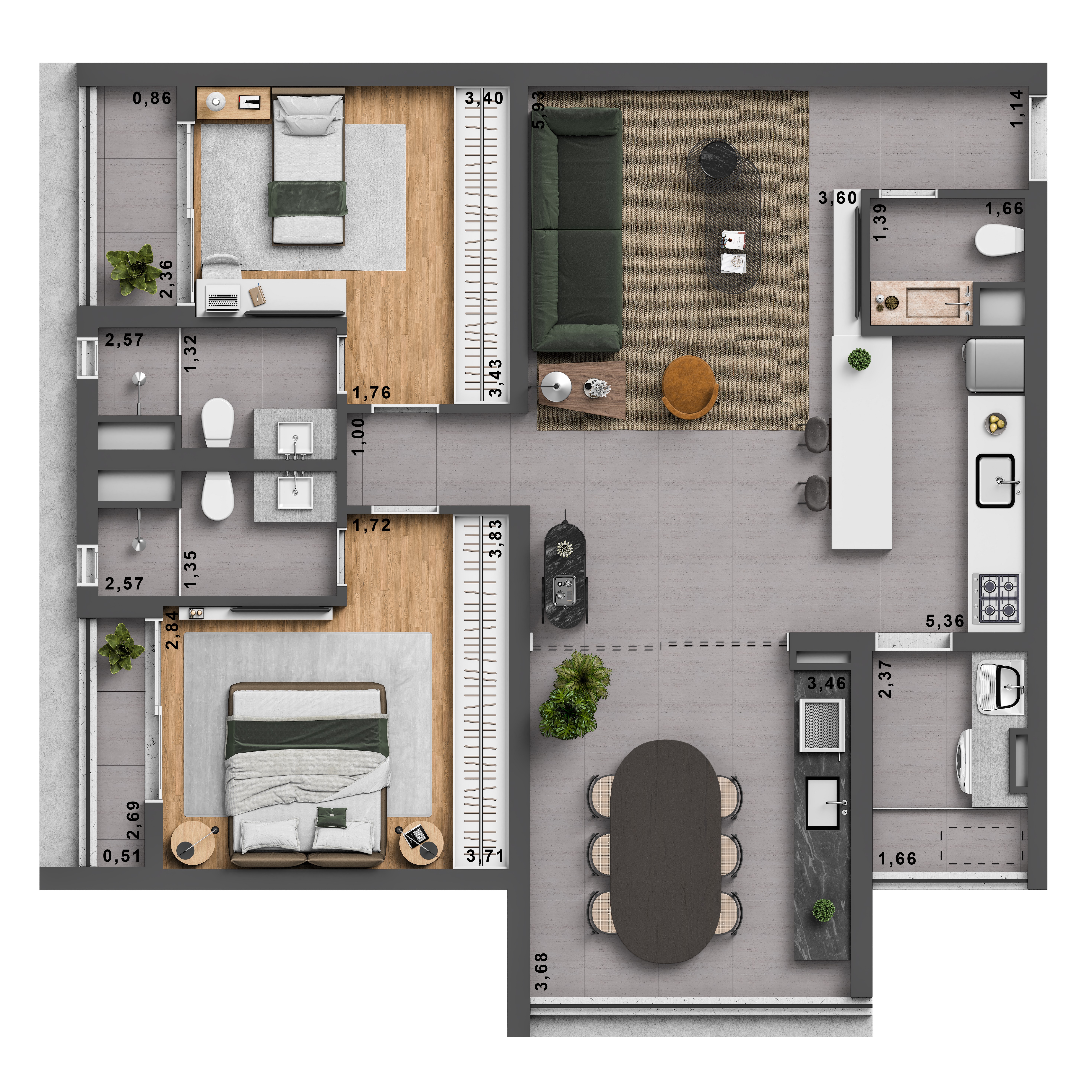 Planta -  - Meu Imóvel Online