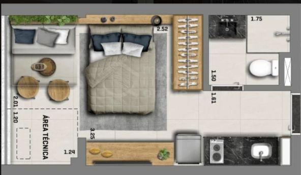 Loft, 22 m² - Foto 16